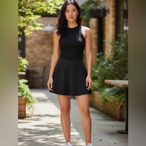 Offline by Aerie Black Athleisure Skort Size Medium